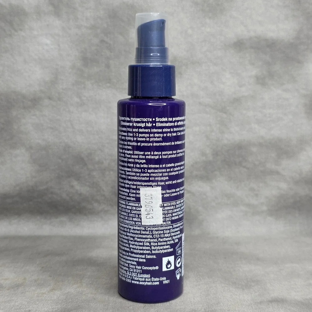 Silky Sexy Hair Frizz Eliminator Anti-Frizz Serum Thick/Coarse‎ Hair - 4.2 oz